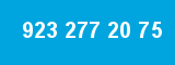 923 277 20 75
